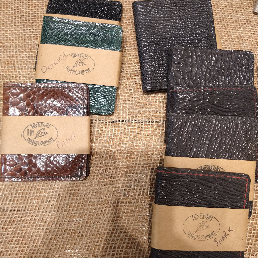 Sharkskin Wallet (Baking Bird)