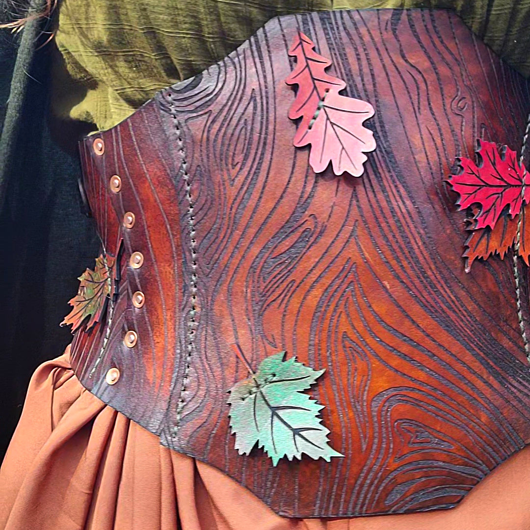 Tree Bark Corset